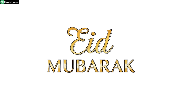 Eid Mubarak calligraphy greeting isolated on transparent background (34)