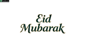 Eid Mubarak calligraphy greeting isolated on transparent background (38)