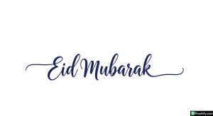 Eid Mubarak calligraphy isolated on transparent background (15)