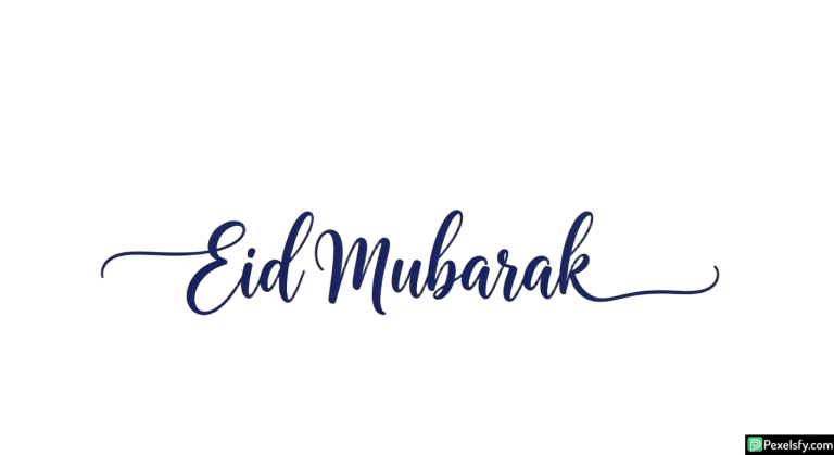 Eid Mubarak calligraphy isolated on transparent background (15)