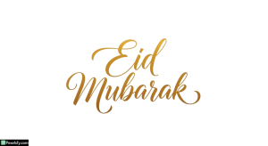 Eid Mubarak calligraphy isolated on transparent background (19)