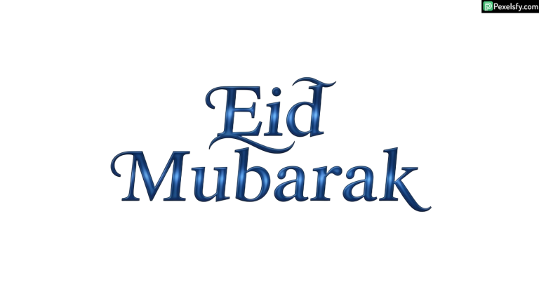 Eid Mubarak calligraphy isolated on transparent background (20)