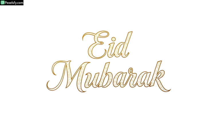 Eid Mubarak calligraphy isolated on transparent background (22)