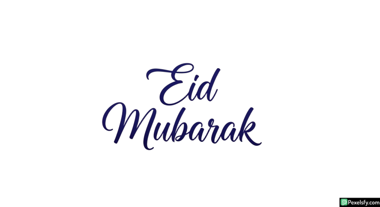 Eid Mubarak calligraphy isolated on transparent background (23)