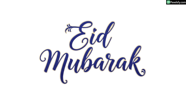 Eid Mubarak calligraphy isolated on transparent background (26)