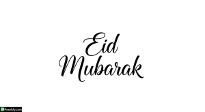 Eid Mubarak calligraphy isolated on transparent background (27)