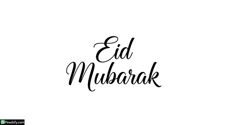 Eid Mubarak calligraphy isolated on transparent background (27)
