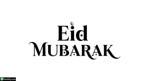Eid Mubarak calligraphy isolated on transparent background (30)