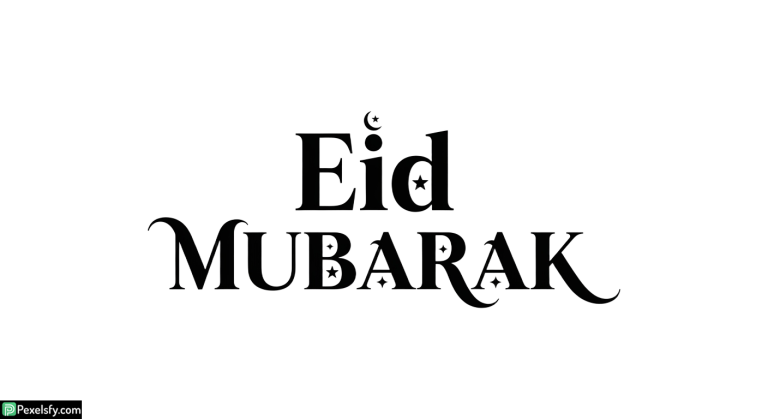 Eid Mubarak calligraphy isolated on transparent background (30)