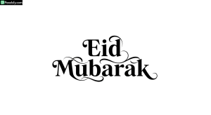 Eid Mubarak calligraphy isolated on transparent background (42)
