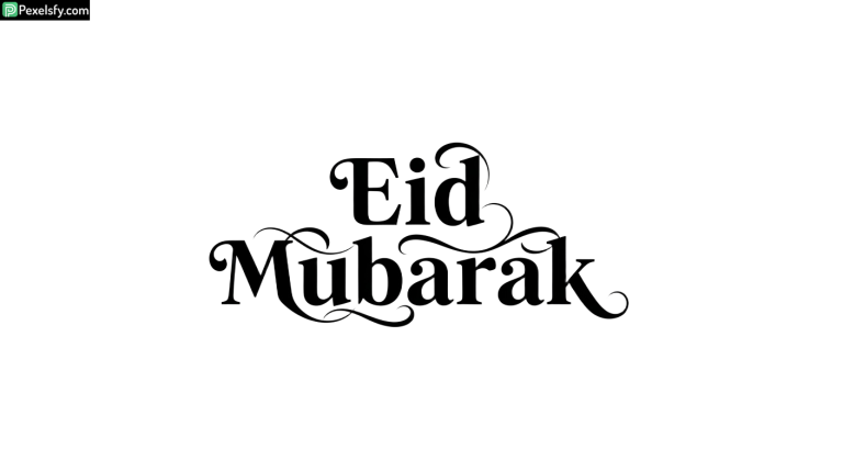 Eid Mubarak calligraphy isolated on transparent background (42)
