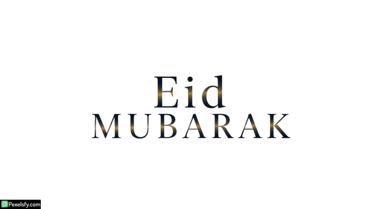 Eid Mubarak calligraphy isolated on transparent background (66)
