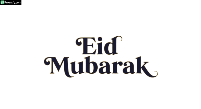 Eid Mubarak calligraphy isolated on transparent background (71)