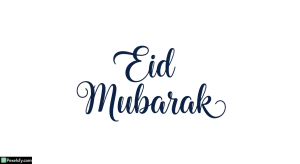 Eid Mubarak calligraphy isolated on transparent background (8)