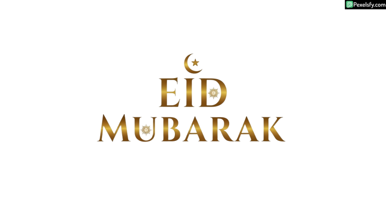 Eid Mubarak golden calligraphy isolated on transparent background (3)