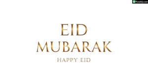 Eid Mubarak golden typography isolated on transparent background (5)