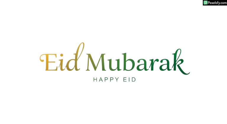 Eid Mubarak greeting calligraphy isolated on transparent background (8)