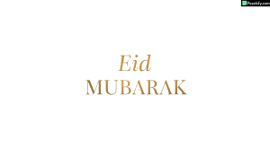 Eid Mubarak greeting card isolated on transparent background (1)