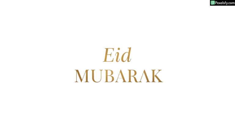 Eid Mubarak greeting card isolated on transparent background (1)