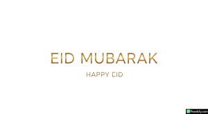 Eid Mubarak greeting card isolated on transparent background (11)