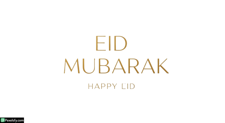 Eid Mubarak greeting card isolated on transparent background (15)