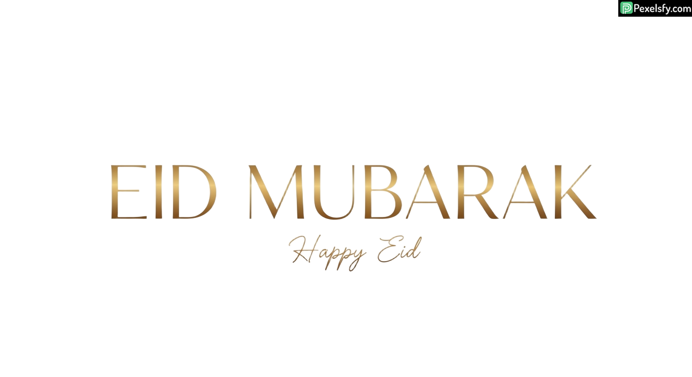 Eid Mubarak greeting card isolated on transparent background (16)