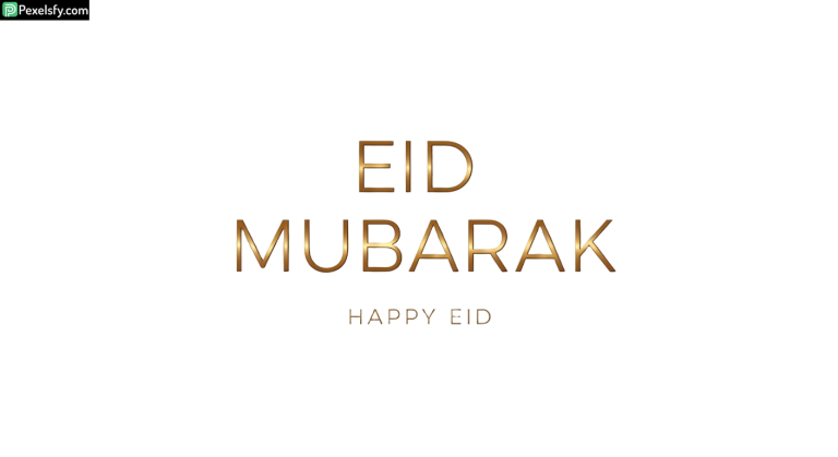 Eid Mubarak greeting card isolated on transparent background (17)