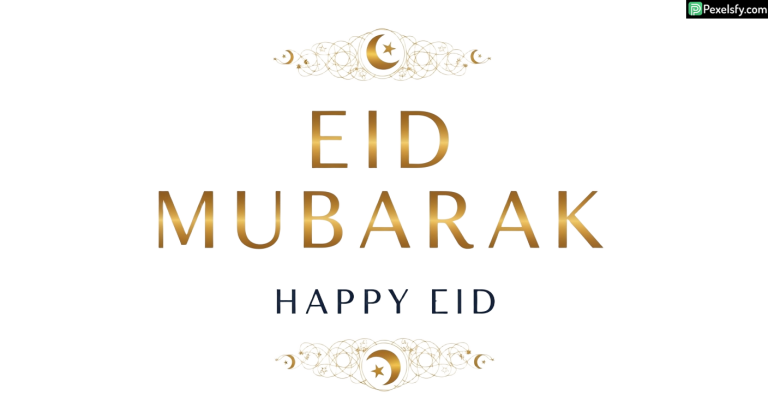 Eid Mubarak greeting card isolated on transparent background (18)