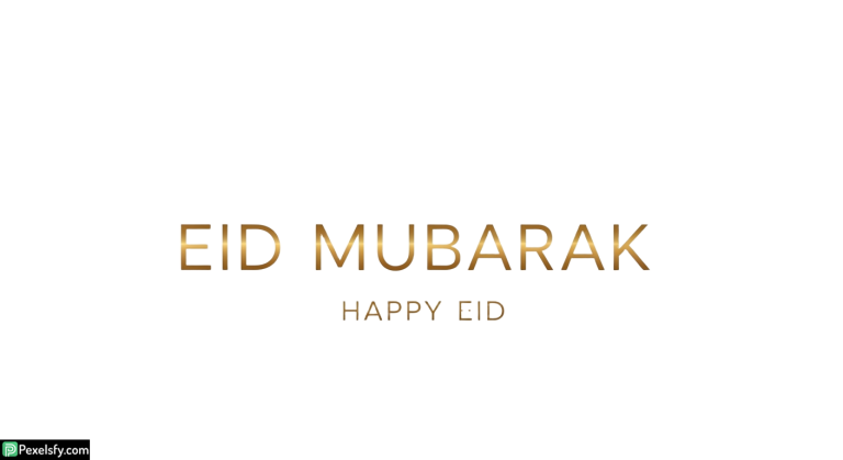 Eid Mubarak greeting card isolated on transparent background (2)