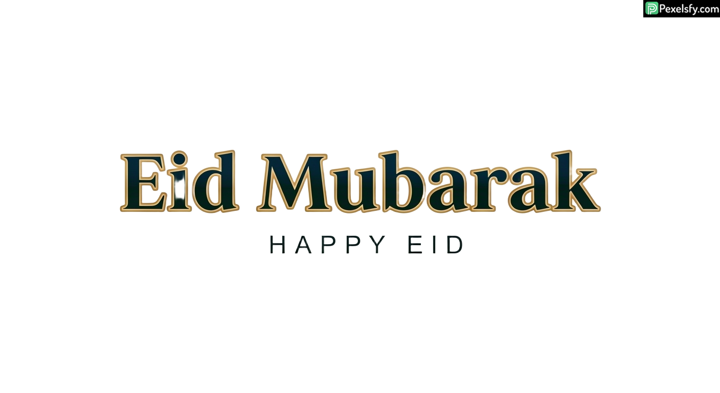 Eid Mubarak greeting card isolated on transparent background (20)