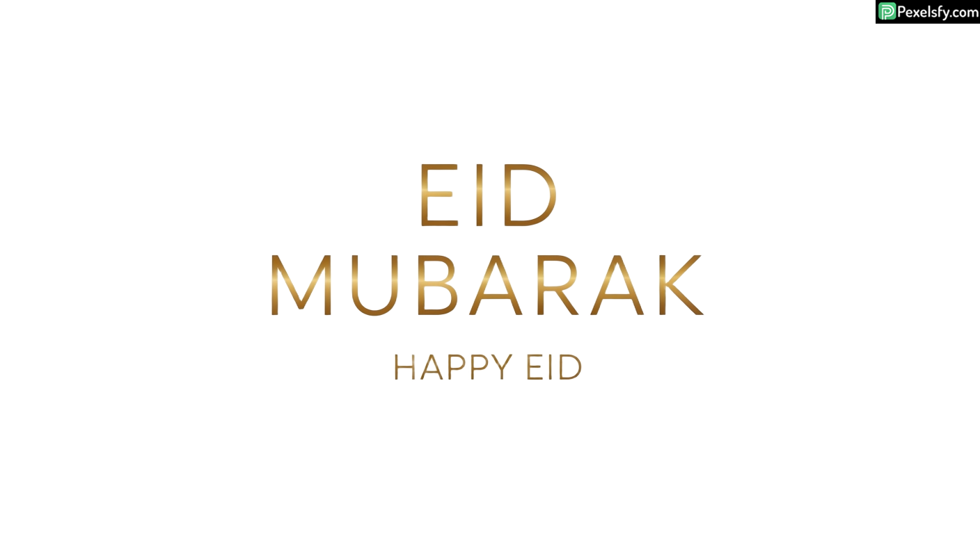 Eid Mubarak greeting card isolated on transparent background (22)