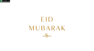 Eid Mubarak greeting card isolated on transparent background (24)