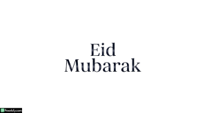 Eid Mubarak greeting card isolated on transparent background (3)