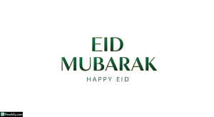 Eid Mubarak greeting card isolated on transparent background (4)