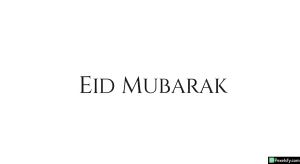 Eid Mubarak greeting card isolated on transparent background (7)