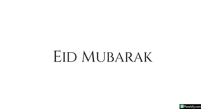 Eid Mubarak greeting card isolated on transparent background (7)