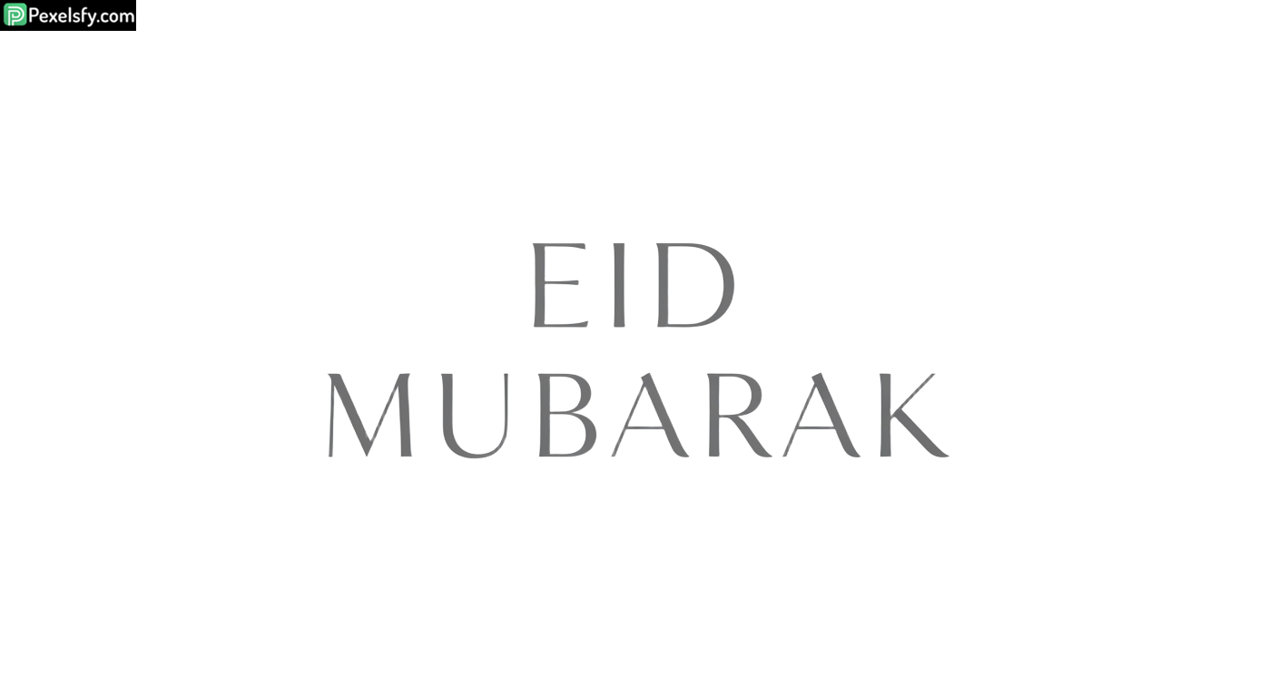 Eid Mubarak greeting card isolated on transparent background (9)