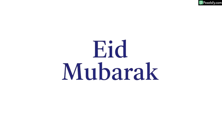 Eid Mubarak greeting text isolated on transparent background (1)