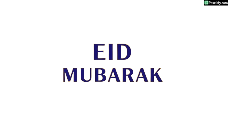 Eid Mubarak greeting text isolated on transparent background (10)