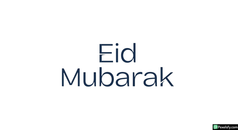 Eid Mubarak greeting text isolated on transparent background (11)