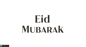 Eid Mubarak greeting text isolated on transparent background (13)