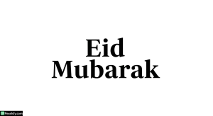 Eid Mubarak greeting text isolated on transparent background (14)
