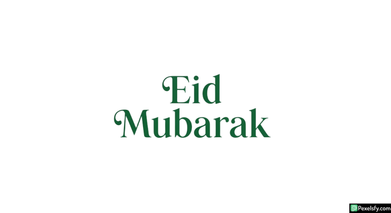 Eid Mubarak greeting text isolated on transparent background (27)