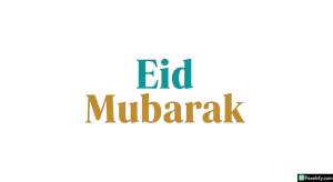 Eid Mubarak greeting text isolated on transparent background (6)
