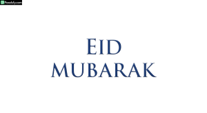 Eid Mubarak greeting text isolated on transparent background (8)