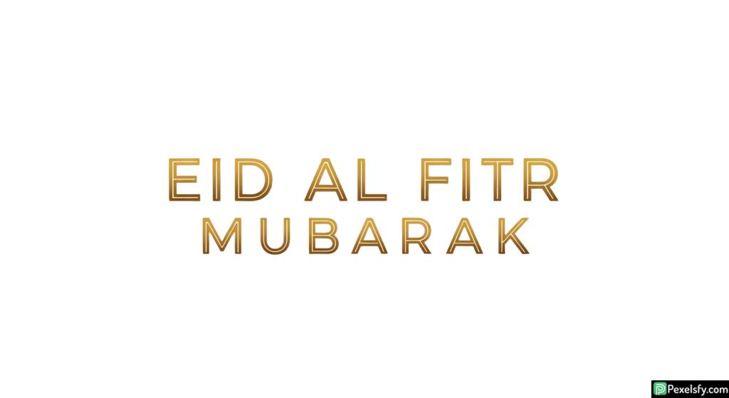 Eid al Fitr Mubarak greeting card isolated on transparent background (11)