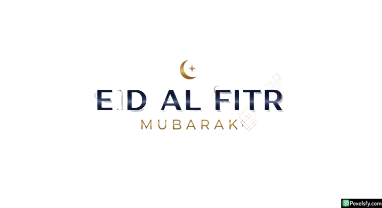 Eid al Fitr Mubarak greeting card isolated on transparent background (14)