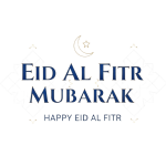 Eid al Fitr Mubarak greeting card isolated on transparent background (6)