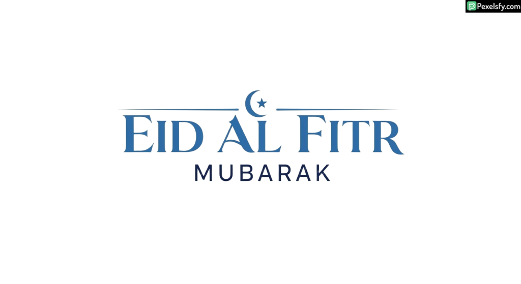 Eid al Fitr Mubarak greeting isolated on transparent background (13)