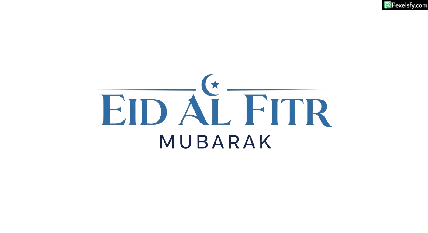 Eid al Fitr Mubarak greeting isolated on transparent background (13)